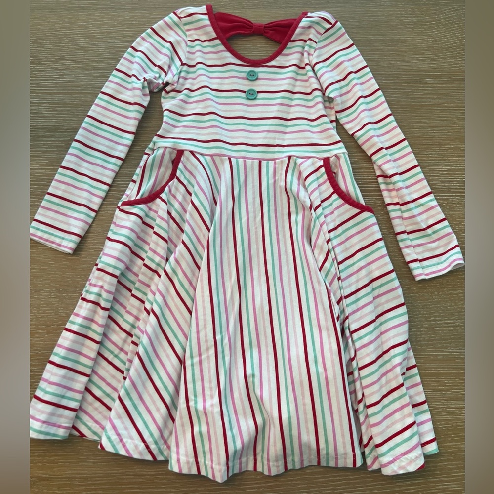Eleanor Rose Stripe Dress Size 8-10
